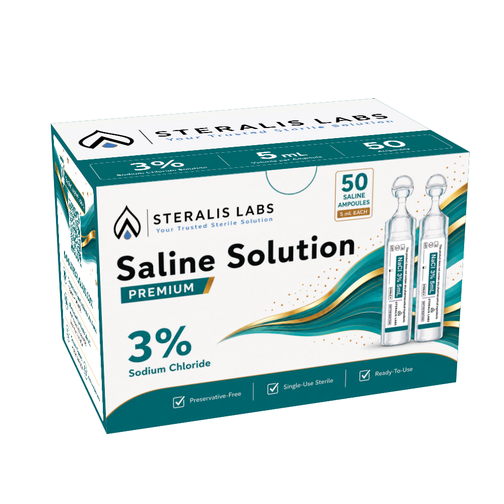 Steralis™ Hypertonic 3% Sodium Chloride