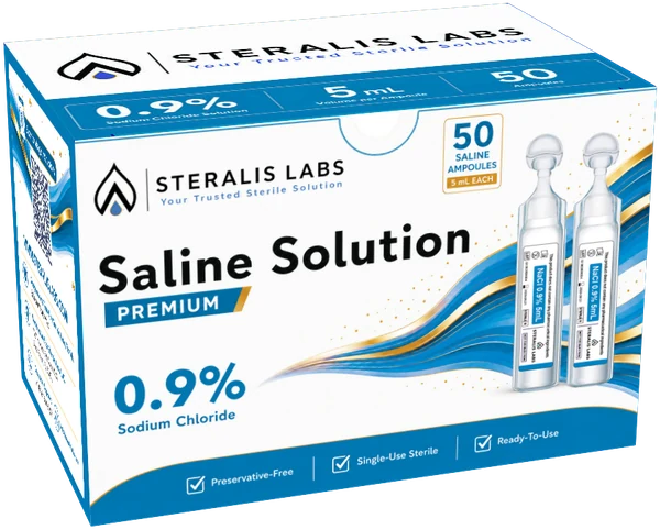 Steralis™ Isotonic 0.9% Sodium Chloride box